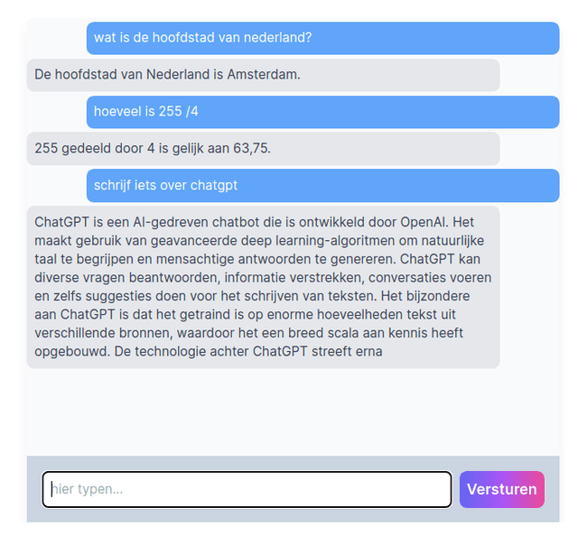 ChatGPT Nederlands - Chat GPT Gratis in het Nederlands